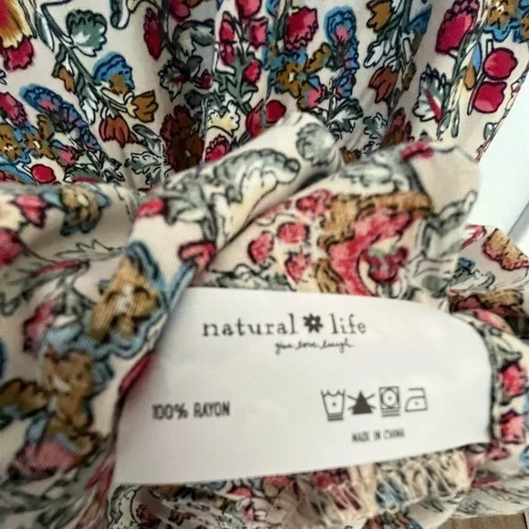 NATURAL LIFE Halle Halter Floral Mini Dress - Picture 3 of 13
